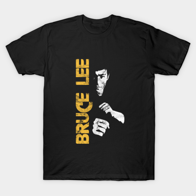 bruce lee yellow t shirt